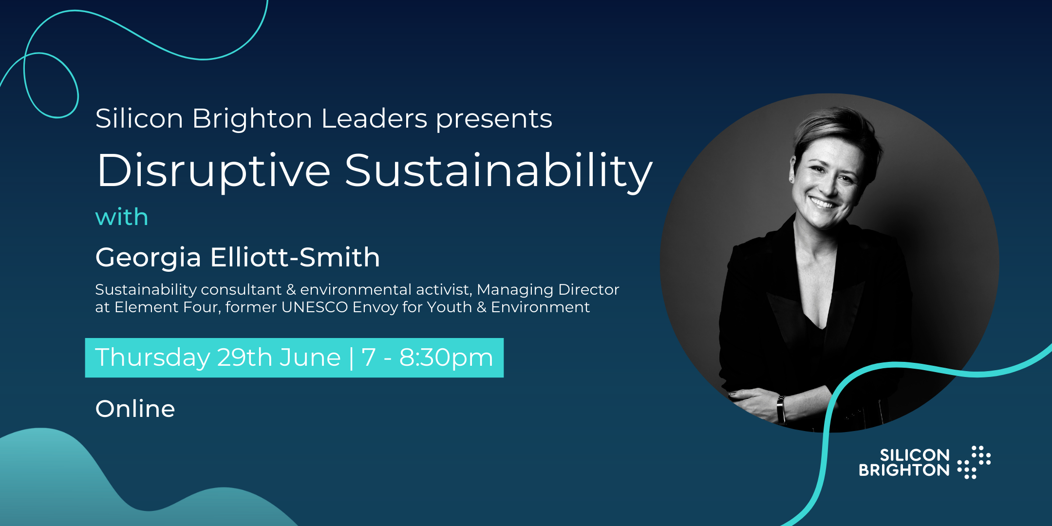 Disruptive Sustainability | Silicon Brighton Leaders (Online)