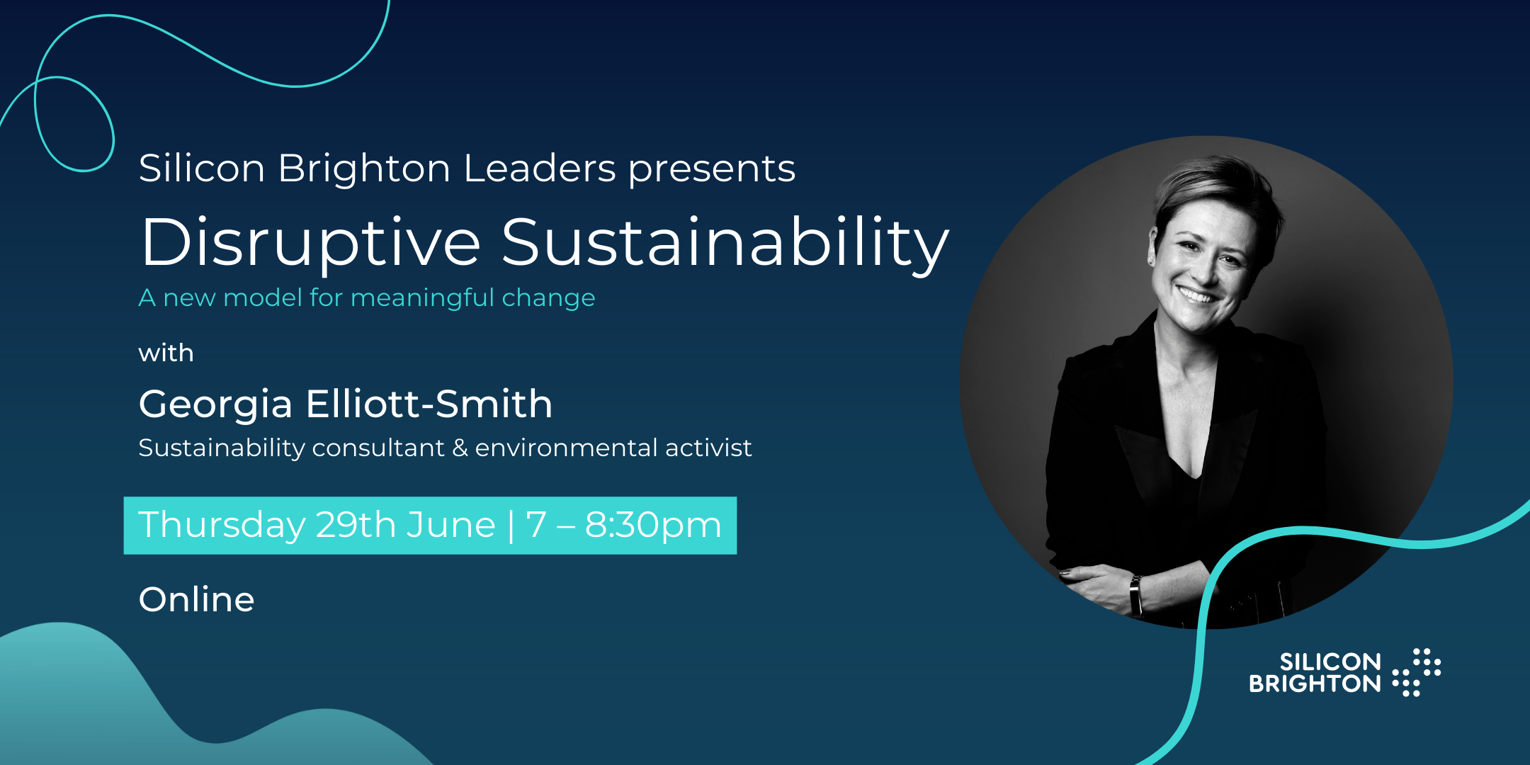 Disruptive Sustainability | Silicon Brighton Leaders (Online)