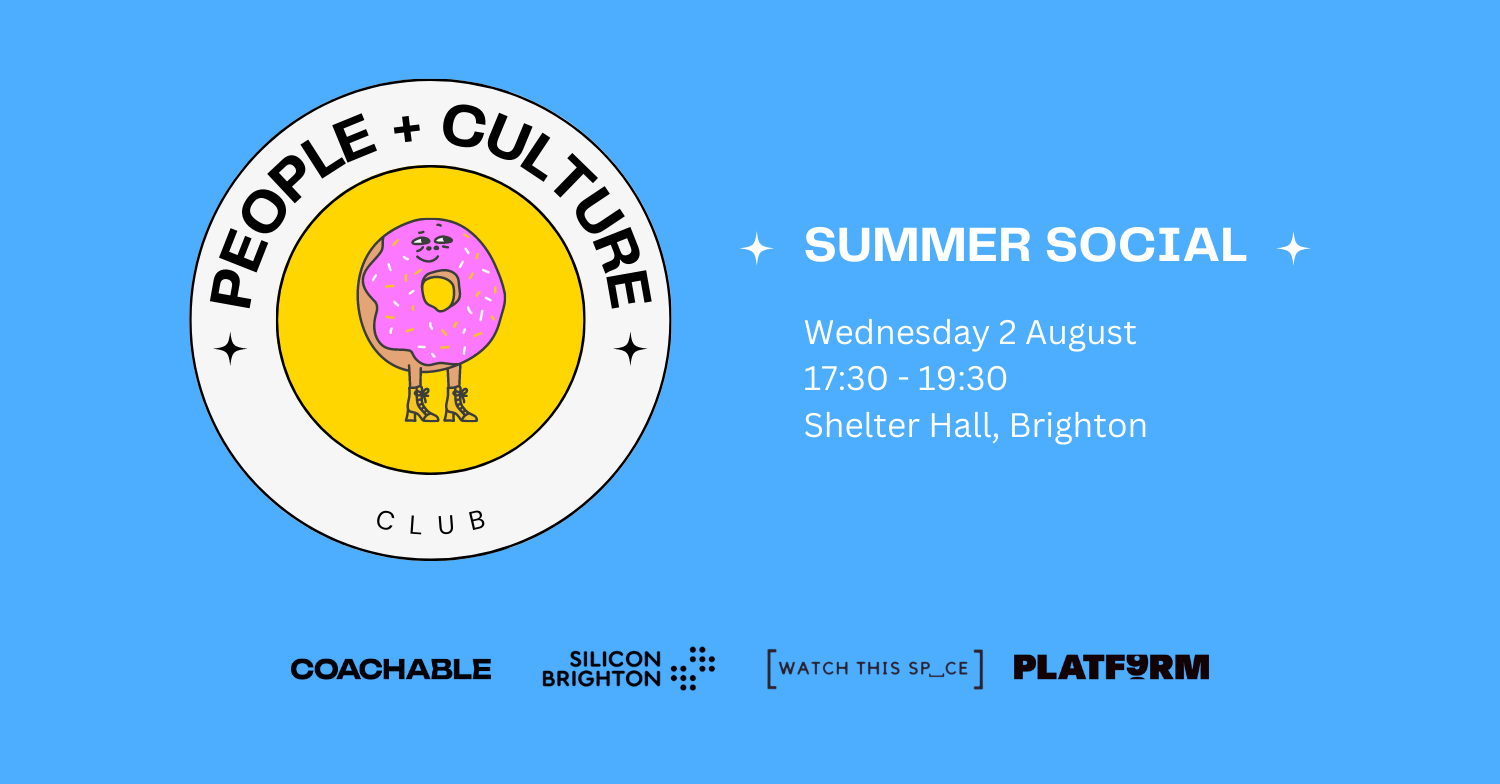 People + Culture Club: Re-Launch Summer Social