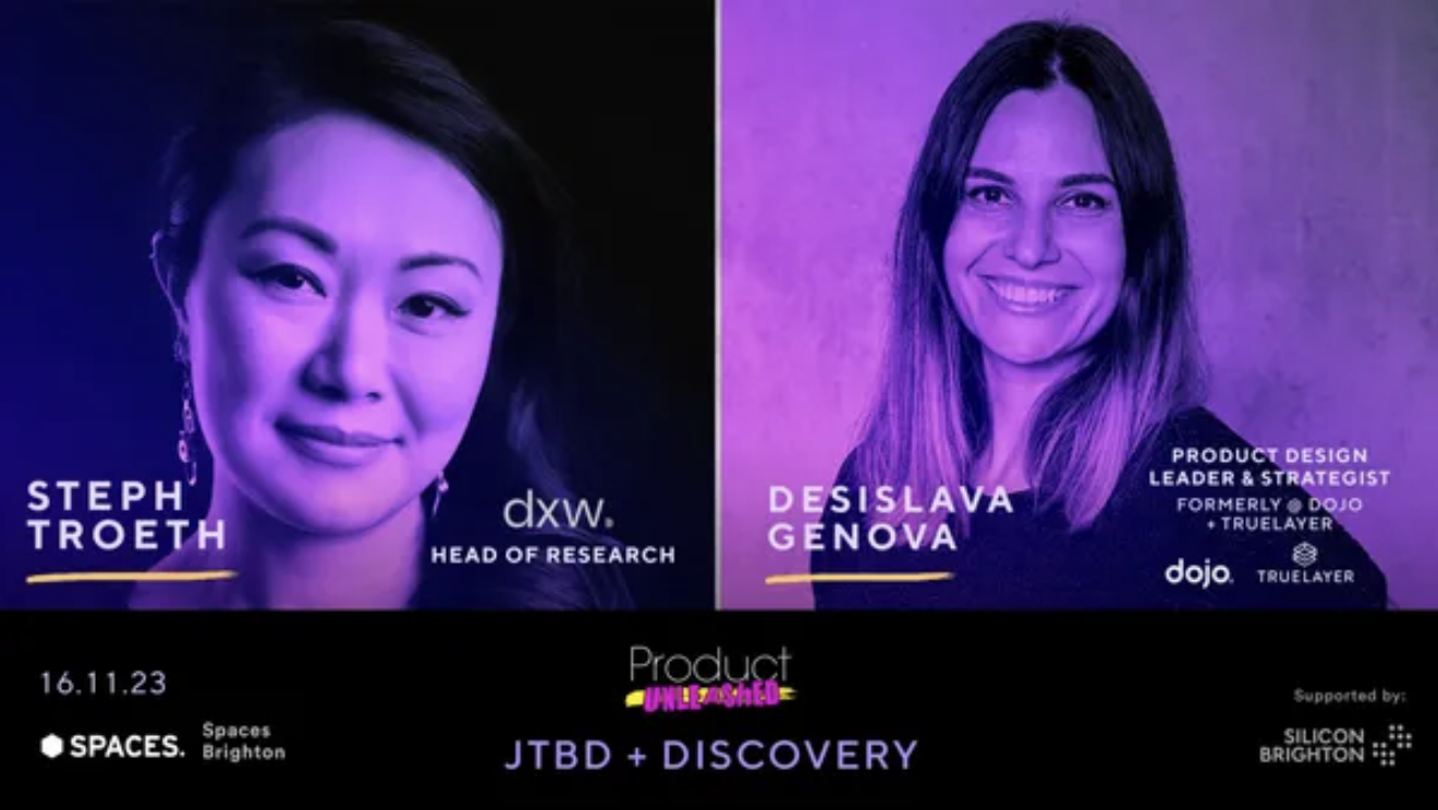 Product Unleashed: November Meet-Up (JTBD + Discovery)