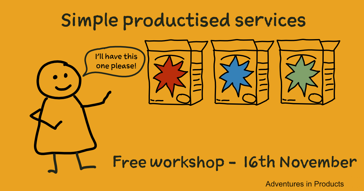 Simple productised services free workshop