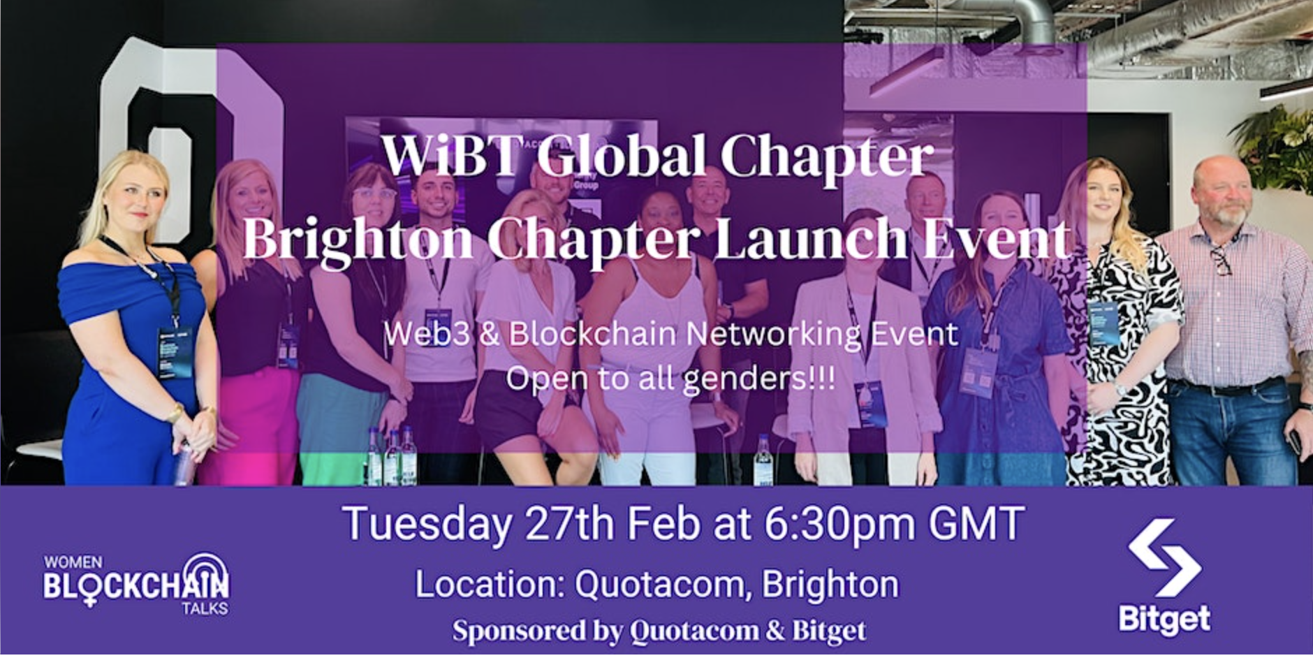 WiBT Global - Brighton Chapter Launch Event