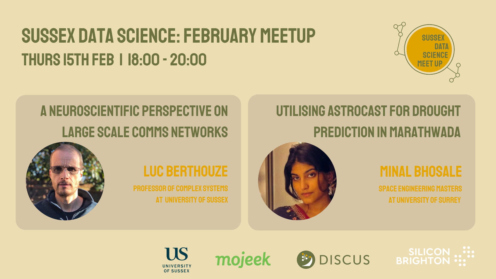 Sussex Data Science : February Meetup