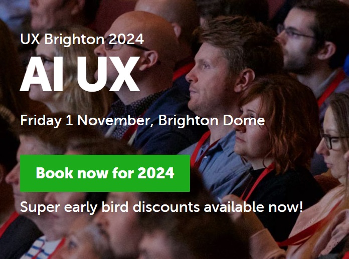 UX Brighton 2024 AI UX