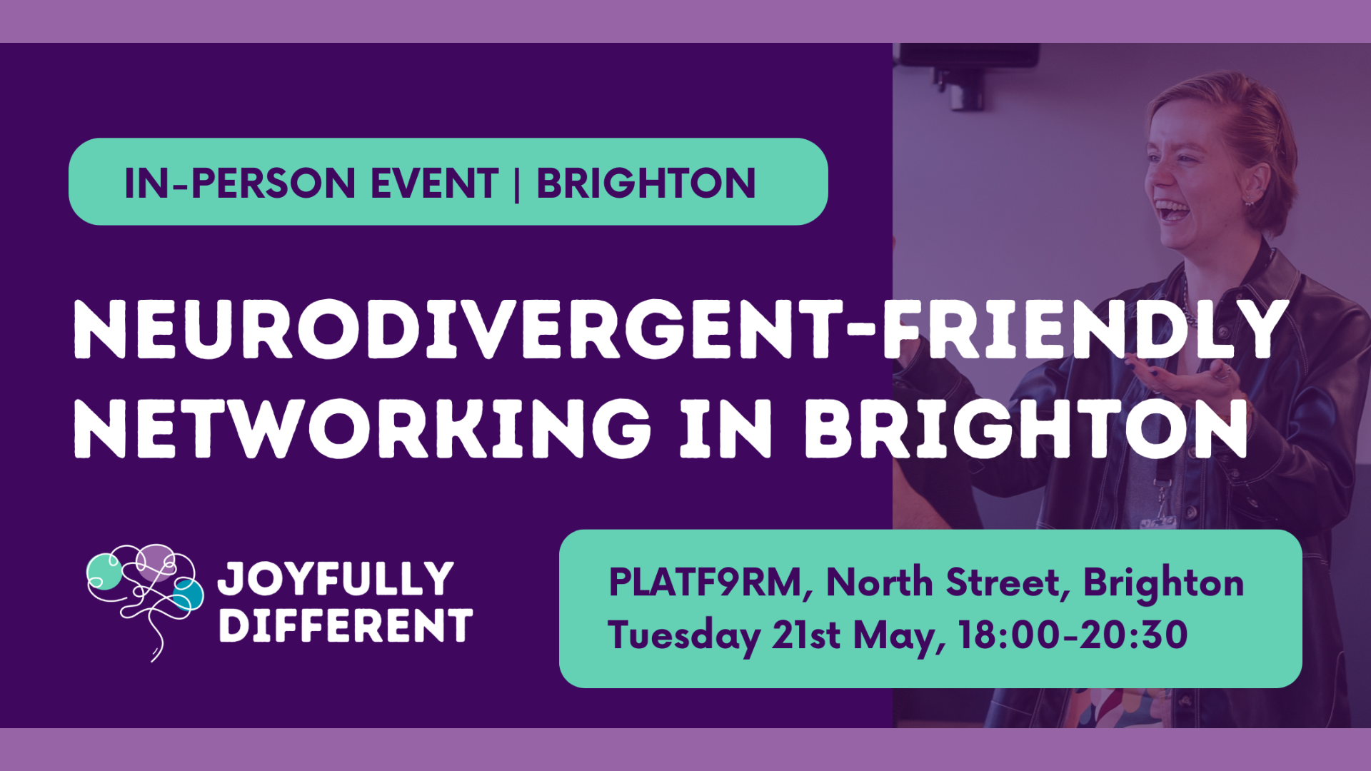 In-Person Neurodivergent-Friendly Networking in Brighton