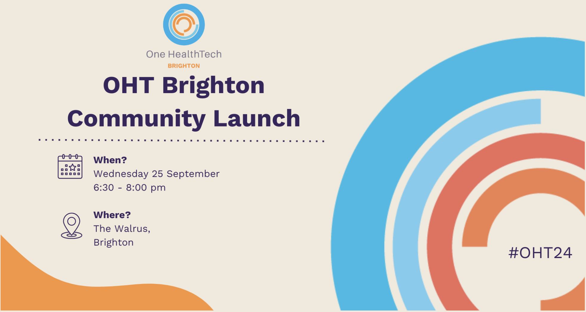 One HealthTech Brighton: Community Launch