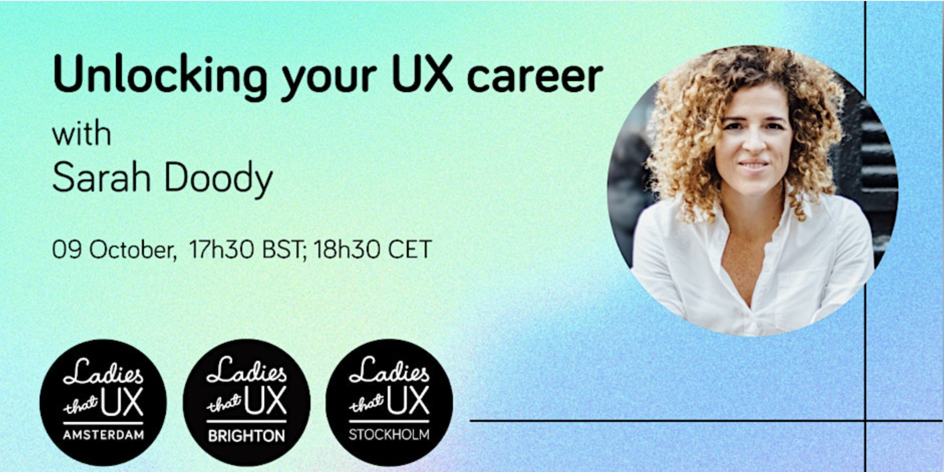 Unlocking your UX career with Sarah Doody