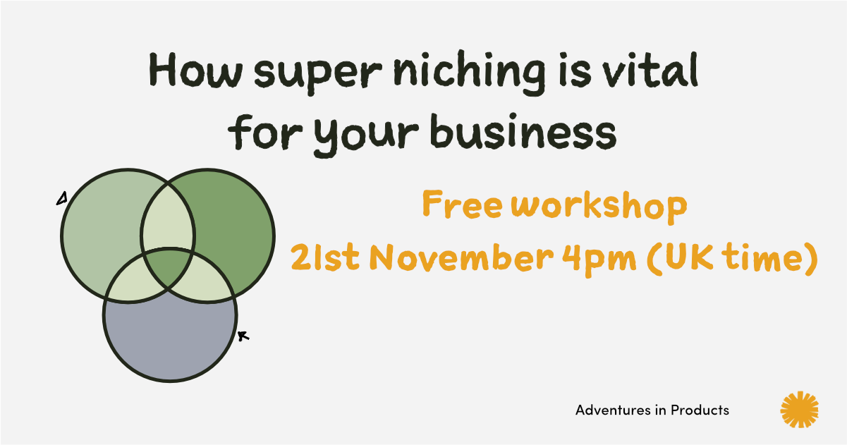 How super niching is vital for your business - Free Workshop