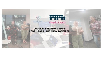 🌟 Codebar Brighton x MPB – May Workshop! 🌟