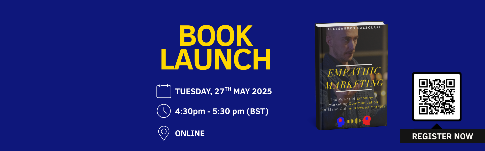 Empathic Marketing - The Power of Empathy in Marketing Communication to Stand Out in Crowded Markets (Online Book Launch)